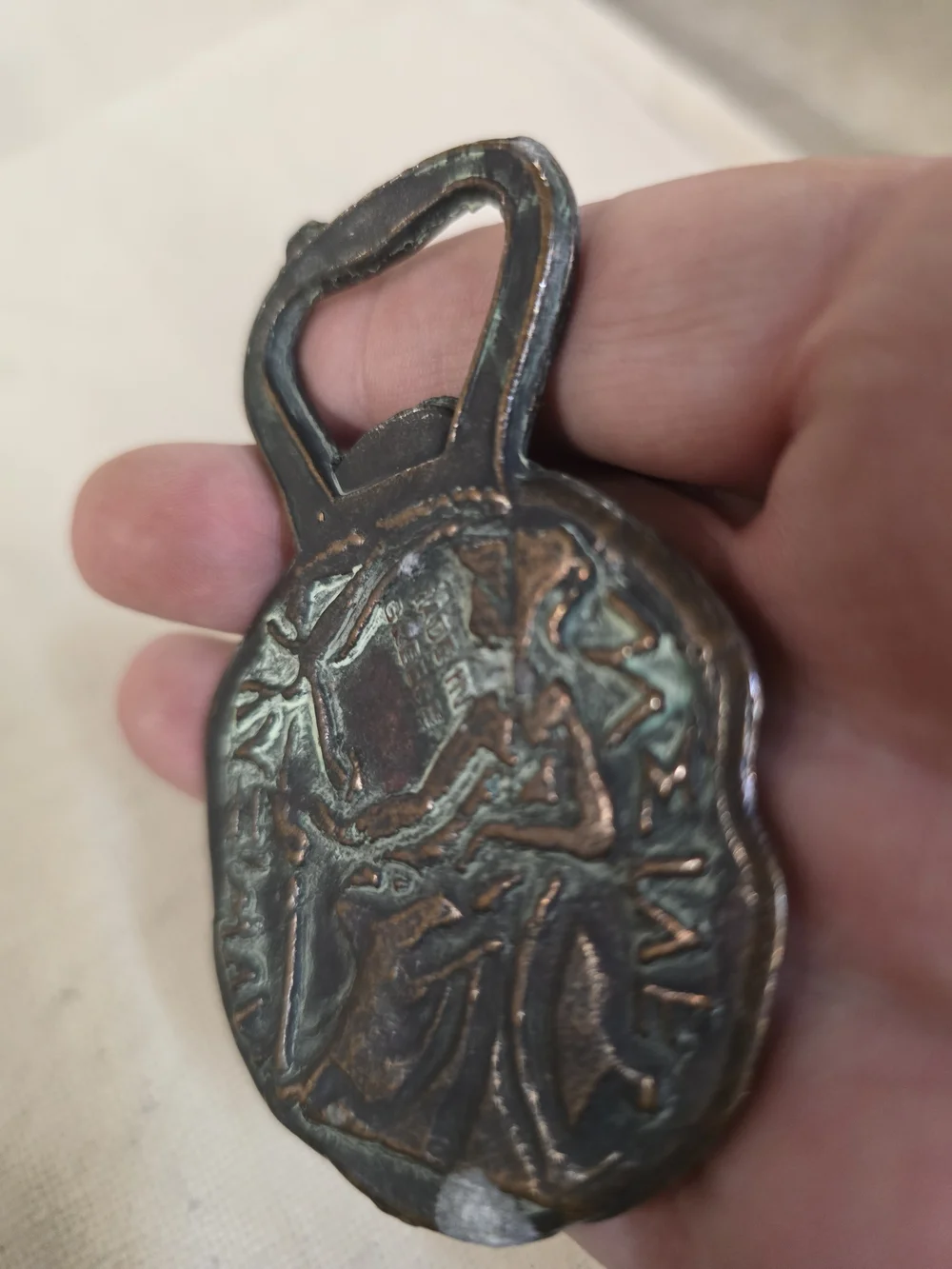 made in Greece decorative bronze